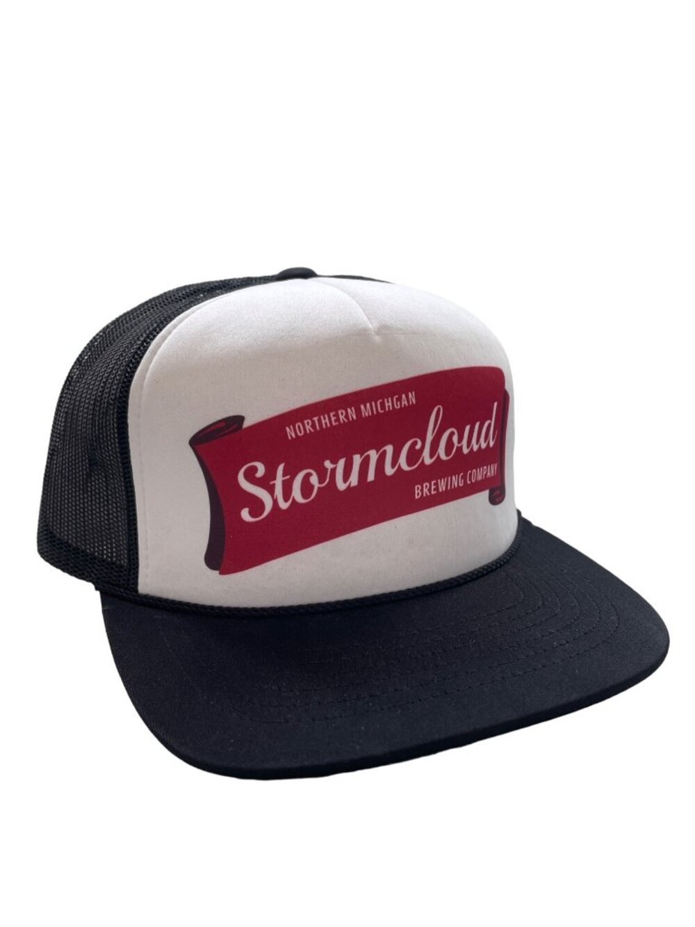 Stormcloud Brewing Company Trucker Hat One Size Northern Michigan Adjustable NEW